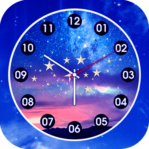 Night Clock Live Wallpaper иконка