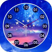 Night Clock Live Wallpaper on 9Apps