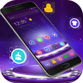 3D Technology Space Theme icon