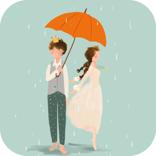 Rainy Romance Live Wallpaper icon