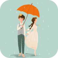 Rainy Romance Live Wallpaper on 9Apps