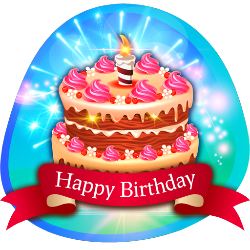 ikon kartu undangan ulang tahun