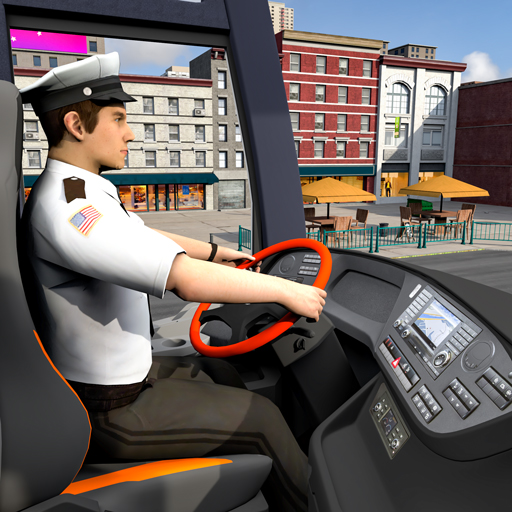 City Bus Game Hill Bus Driving icon