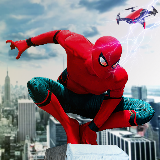 ikon Spider Rope Hero- Superhero 3d