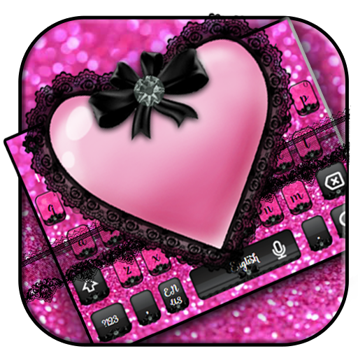 Pink Sexy Lace Keyboard icon