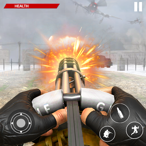 FPS Commando World War Gun Games Simulator 2021 icon