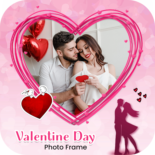 Valentine Day Photo Frame 2021 : Love Photo Frame icon