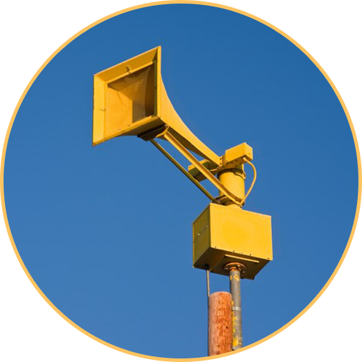 Air Raid Siren Ringtone &amp; Alarm Clock icon