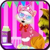 Kitty Cat Pet Dress Up & Care