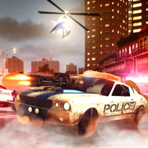 Police Car Chase-Cop Car Shoot icon