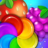 Sweet Fruits Saga Match 3 icon