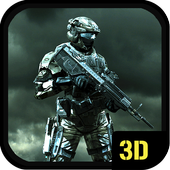 Mini frontline shooter icon