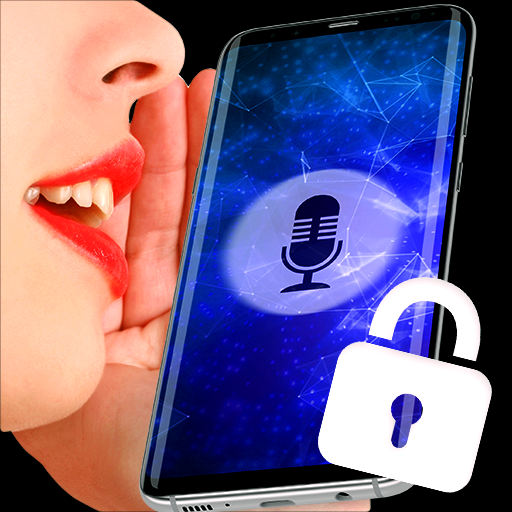 The voice lock screen icon