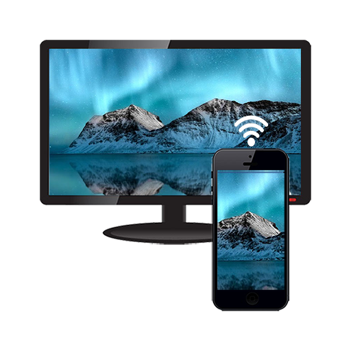 Screen Mirroring, WIFI cast TV icon
