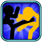 Stick Fight man - 2 Players Mode icon