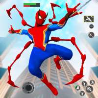 Flying Superhero Robot Games