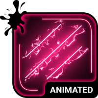 Pink Neon Animated Keyboard    on 9Apps