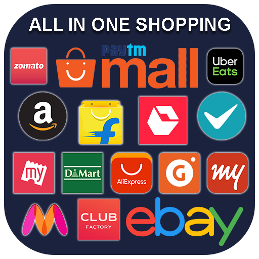 all in one shopping app - 999+ shopping app icon