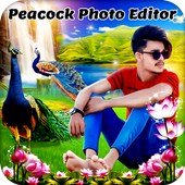 Peacock Photo Editor icon