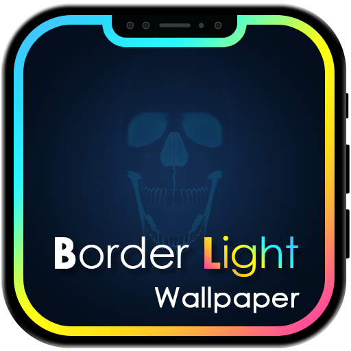 Light Border Wallpaper - Color Line Border أيقونة