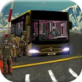 Army Transport Bus Drive Free icon