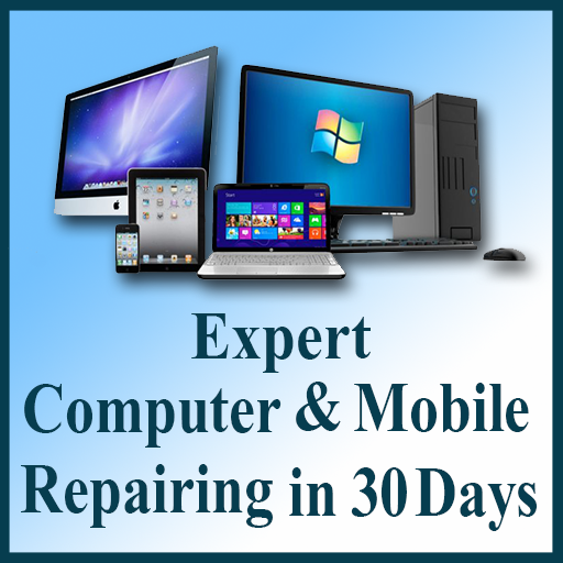 Expert Computer &amp; Mobile Repairing in 30 Days أيقونة