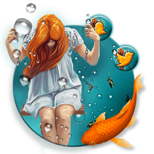 Lonely Girl Launcher Theme icon