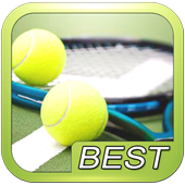 Tennis sport puzzle game icon