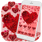 Rose Petal Heart icon