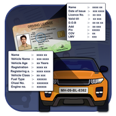 Car Registration &amp; Driving Licence Info icon