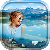 Dual Beautiful Photo Frame icon