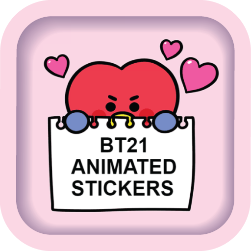 Cute BT21 Animated Sticker for WAStickerApps icon