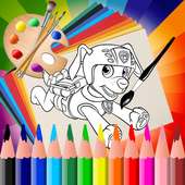 Coloring Paw Patr
