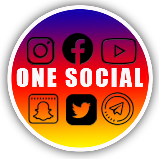 ONE SOCIAL : All in one Social Media app icon