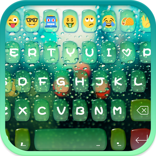 Glass Water Keyboard Theme icon