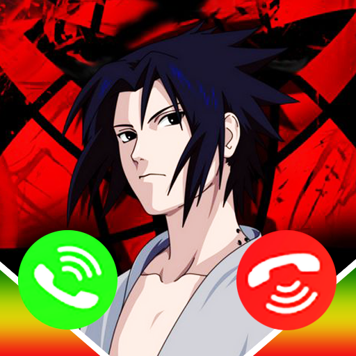 Sasuke Video Call &amp; Wallpaper icon