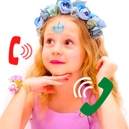 New Like Nastya Fake Video Call Game icon