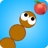 worm crawling game icon