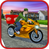 Moto Pizza Delivery Boy 3D icon