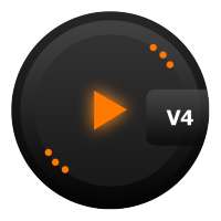 Skin for PlayerPro Crypto Orange on 9Apps