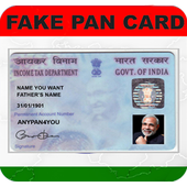 Fake PAN Card Maker Prank icon