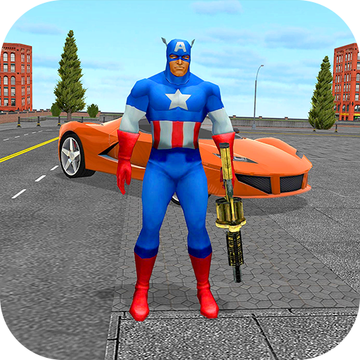 Miami Rope Hero Street Gangster Crime Simulator icon