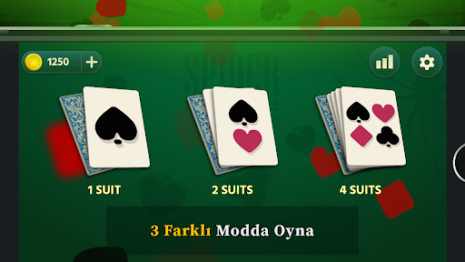 Spider Solitaire - İnternetsiz screenshot 5