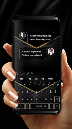 Luxury Black Keyboard screenshot 2