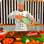 Virtual Chef Kitchen Cooking Game 3D icon