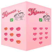 Applock Theme Kiss Love icon