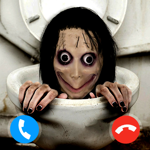 call momo creepy granny horor prank video chat icon