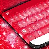 Keyboard Theme with Skull icon