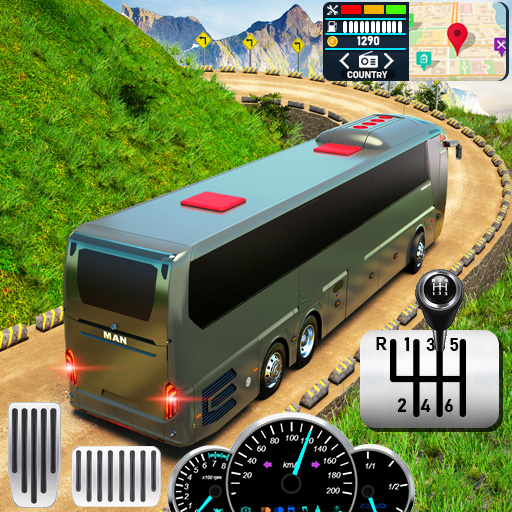 Bus Driving Simulator Bus game icon
