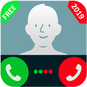 Fake call - prank caller id أيقونة